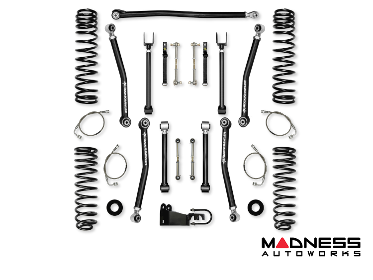 Jeep Wrangler JK Lift Kit - Rock Krawler - 2.5in Adventure X - `07-`18